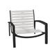 Tropitone South Beach EZ Span™ Patio Chair in Gray/Black/Brown | 22.5 H x 26.5 W x 28.5 D in | Wayfair 230513RB_OBS_JDE