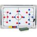 Trademark Innovations Sport Magnetic Wall Mounted Dry Erase Board | 19 H x 13 W x 1 D in | Wayfair MAG-WHITEBOARD
