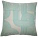 The Pillow Collection Salus Geometric Bedding Sham Cotton Blend | 26 H x 20 W x 5 D in | Wayfair STD-BAR-MER-M9736-TURQUOISE-P54C46