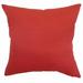 The Pillow Collection Calvi Plain Bedding Sham 100% Cotton | 30 H x 20 W x 5 D in | Wayfair QUEEN-MVT-1190-RED-C100