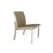 Tropitone Kor Patio Dining Side Chair Sling in Brown | 32 H x 25 W x 25.5 D in | Wayfair 891528_SNR_Gold Coast