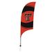 Victory Corps NCAA [Unavailable] 88 x 28 in. Feather Banner in Black/Brown/Gray | 88 H x 28 W in | Wayfair 810028TTU-003