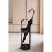 Umbra Bellwood Freestanding Umbrella Stand Wood/Plastic/Metal in Black | 26.88 H x 9.63 W x 8.63 D in | Wayfair 320240-048