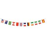 The Party Aisle™ Manfredi 14'6" Multi-Color Pennant Banner | 12 H x 0.01 D in | Wayfair A58803F7633C41ABB1E0677C0BE32E16