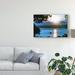 East Urban Home 'Lake Champlain Sun Set' Photographic Print on Wrapped Canvas in White | 30 H x 47 W x 2 D in | Wayfair