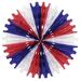 The Party Aisle™ Eclectic Tissue Fan Wall Décor Paper in Red/Blue | 25 H x 25 W in | Wayfair 49259B2E9A194378A7E1AB05A9F0FF02