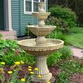 Astoria Grand Duprey Polystone Fountain | 54.8 H x 33 W x 33 D in | Wayfair 7B955E1E574142C2BD7D910E3DA6E526