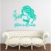 Harriet Bee Hair & Beauty Salon Art Personalized Wall Decal Plastic in Green/Blue | 22 H x 24 W x 0.1 D in | Wayfair