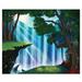 The Party Aisle™ Fantasy Wall Decor in Blue/Green | 13.25 H x 9.25 W in | Wayfair 696E025F30EA48DFAA6C1E8824B1A1D8