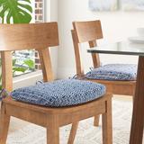 George Oliver Indoor/Outdoor Barstool Cushion Polyester | 3 H x 15.5 W x 18.5 D in | Wayfair A82927E777CD4A47B12EC3DFBF14061C