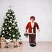 The Holiday Aisle® 58" Dancing Mrs. Claus w/ Basket, Life-Size Christmas Holiday Indoor Home Decoration Plastic | 58 H x 15 W x 21.3 D in | Wayfair