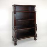 Astoria Grand Johnson 54" H x 36" W Standard Bookcase Wood in Brown | 54 H x 36 W x 15 D in | Wayfair 5D2CFABE59024E9EB4939FF48E5775EF