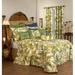 Bay Isle Home™ Munich Oversized Single Bedspread Polyester/Polyfill/Cotton in Blue/Green/White | Queen | Wayfair CFAFC139CB65486FA269935CFE761178
