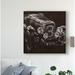 East Urban Home Vintage Grand Prix I by Ethan Harper - Wrapped Canvas Painting Print Canvas in Black | 14 H x 14 W x 2 D in | Wayfair