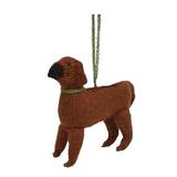 Red Barrel Studio® Arcadia Home Rhodesian Ridgeback Hand Knit Ornament in Brown | 4 H x 2 W x 4 D in | Wayfair 62CA6BAF53664E229092C757371AE6EE