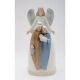 The Holiday Aisle® Holy Family w/ Angel Musical Box Porcelain | 10.25 H x 3.875 W x 4.625 D in | Wayfair 16FEC33ADB664291B8500EBD3DEC2BE6