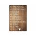 Millwood Pines House Rules Wooden Sign Wall Décor in Brown | 24 H x 16 W in | Wayfair EB1EE8AD906A4978A7037D40C8C97025