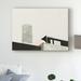 East Urban Home Graphic New York II by Green Lili - Wrapped Canvas Graphic Art Print Canvas in Black/Gray | 18 H x 24 W x 2 D in | Wayfair