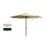 Arlmont & Co. Pinto 9' Market Umbrella Metal in Brown | Wayfair 2237EE4543934F0B955B1B24AAA6580E