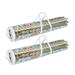Rebrilliant 2Piece Wrapping Paper Storage Holders - Clear Totes w/ Handles, Organizers for 50 Gift Wrap Rolls | 9 H x 40 W x 9 D in | Wayfair