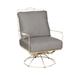 Woodard Briarwood Rocking Swivel Patio Chair in Gray | 41 H x 31.5 W x 33 D in | Wayfair 400077-70-50N