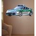 Wallhogs Police Car II Wall Decal Canvas/Fabric in White | 15 H x 36 W in | Wayfair police6-t36