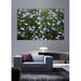 Ebern Designs Flowers Wall Decal Canvas/Fabric in Green/Indigo | 16 H x 24 W in | Wayfair B5E9D774F0CD40CEA26B566BF486653B