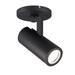 WAC Lighting Paloma Adjustable Track Head in Black | 7.63 H x 4.5 W x 3.25 D in | Wayfair MO-4023-930-BK