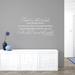 Wallums Wall Decor Proverbs 3:5, 6 Trust in the Lord Wall Decal Vinyl in Gray | 24 H x 48 W in | Wayfair quotes-heshalldirect-48x24_White