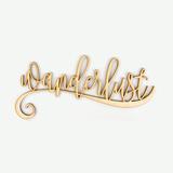 Woodums Wanderlust Wood Sign Wall Decor in Brown/Gray/Yellow | 12 H x 24 W in | Wayfair wanderlust-24x12