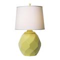 Thumprints Jewel 27" Table Lamp Metal in Yellow | 27 H x 16 W x 16 D in | Wayfair 1205-ASL-2124