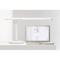 Pablo Designs Brazo Table Lamp Metal in White | 14 H x 26.5 W x 8.5 D in | Wayfair BRAZ TBL WHT