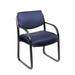 Boss Office Products B9521-BE Blue Fabric Guest Chair