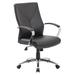 Boss Office Products B10101-BK LeatherPlus Executive Chair