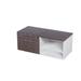 Boss Office Products S501 Side Cabinet 48 X 20 2 Boxes in Driftwood/Silver