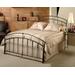 Hillsdale Furniture Vancouver Metal King Bed, Antique Brown - 1024BKR