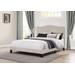 Hillsdale Furniture Kiley King Upholstered Bed, Fog - 2011-661