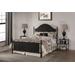 Cumberland King Headboard & Footboard in Textured Black (Rails Not Included) - Hillsdale 2113-660