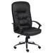 Boss Office Products B7301C High Back Leatherplus Chair w/ Chrome Base