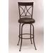 Hillsdale Furniture Killona Metal Counter Height Swivel Stool, Antique Pewter - 5772-826