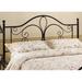 Hillsdale Furniture Milwaukee Full/Queen Metal Headboard, Antique Brown - 1014-490