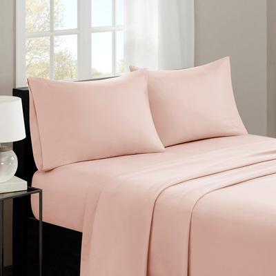 Madison Park 3M Microcell Queen Sheet Set in Blush...