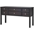 Madison Park Signature Madison Console Table in Ebony - Olliix MPS120-0020