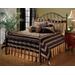 Hillsdale Furniture Huntley King Metal Headboard with Frame, Dusty Bronze - 1332HKR