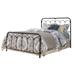 Hillsdale Furniture Jocelyn Full Metal Bed, Black Sparkle - 2087BFR