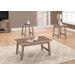 Table Set / 3Pcs Set / Coffee / End / Side / Accent / Living Room / Laminate / Brown / Transitional - Monarch Specialties I 7931P