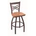 "Holland 82030BZMedOak 820 Catalina 30"" Bar Stool /w Bronze Finish, Medium Oak Seat"