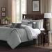 Madison Park Dune Cal King 7 Piece Comforter Set in Grey - Olliix MP10-148