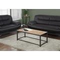 "Coffee Table / Accent / Cocktail / Rectangular / Living Room / 42"" L / Metal / Tile / Brown / Transitional - Monarch Specialties I 3160"