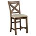 Signature Design Moriville Upholstered Counter Height Stool (Set of 2) - Ashley Furniture D631-124